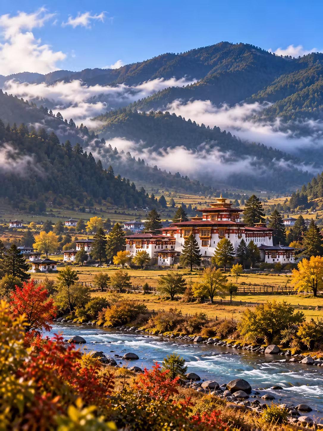 Bhutan Dragon Trail - Dochula Pass Himalayan vistas