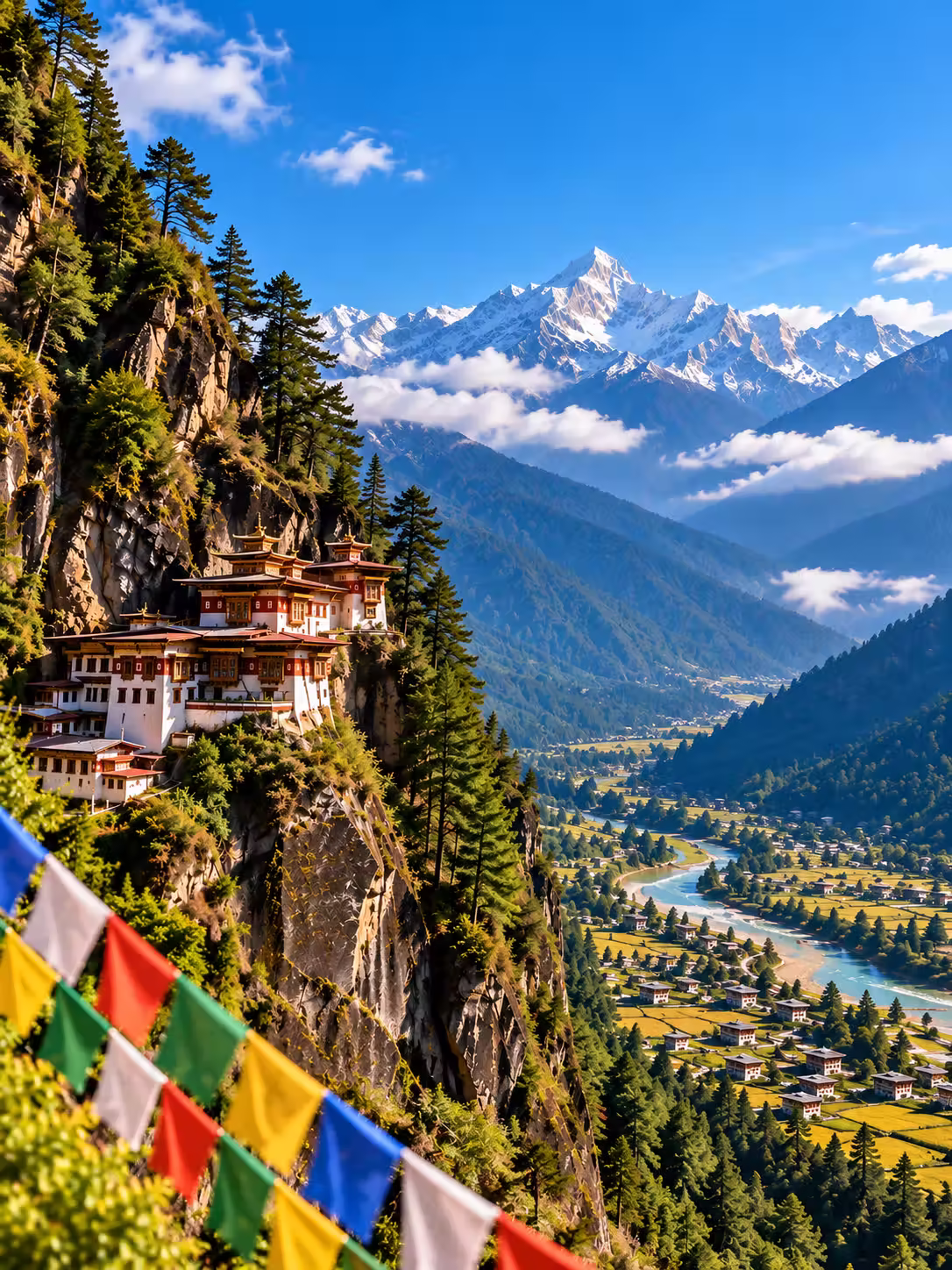 Bhutan Dragon Trail - Dochula Pass Himalayan vistas