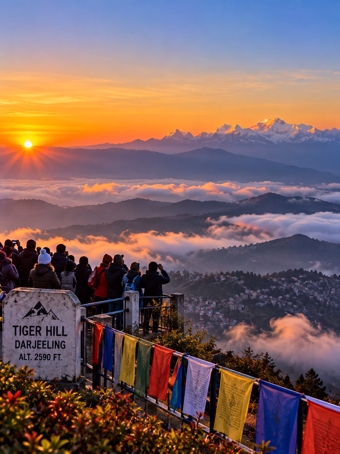 Darjeeling Heritage Trail - Rolling tea estate plantations