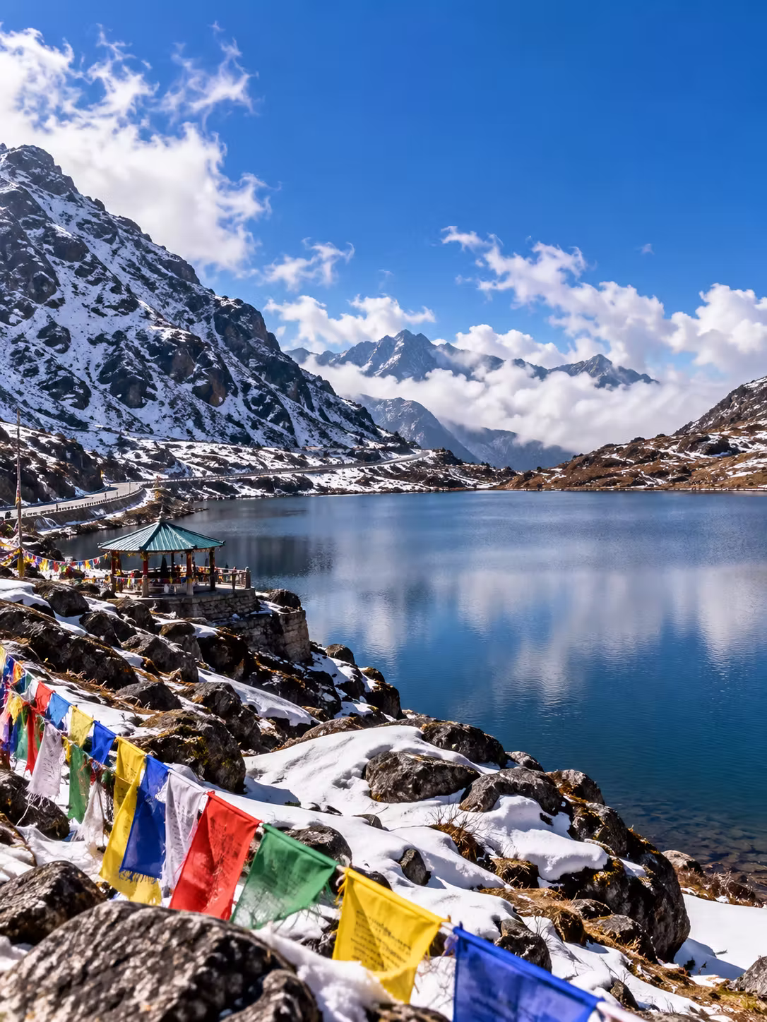 North Sikkim Frontier - Yumthang Valley alpine landscape