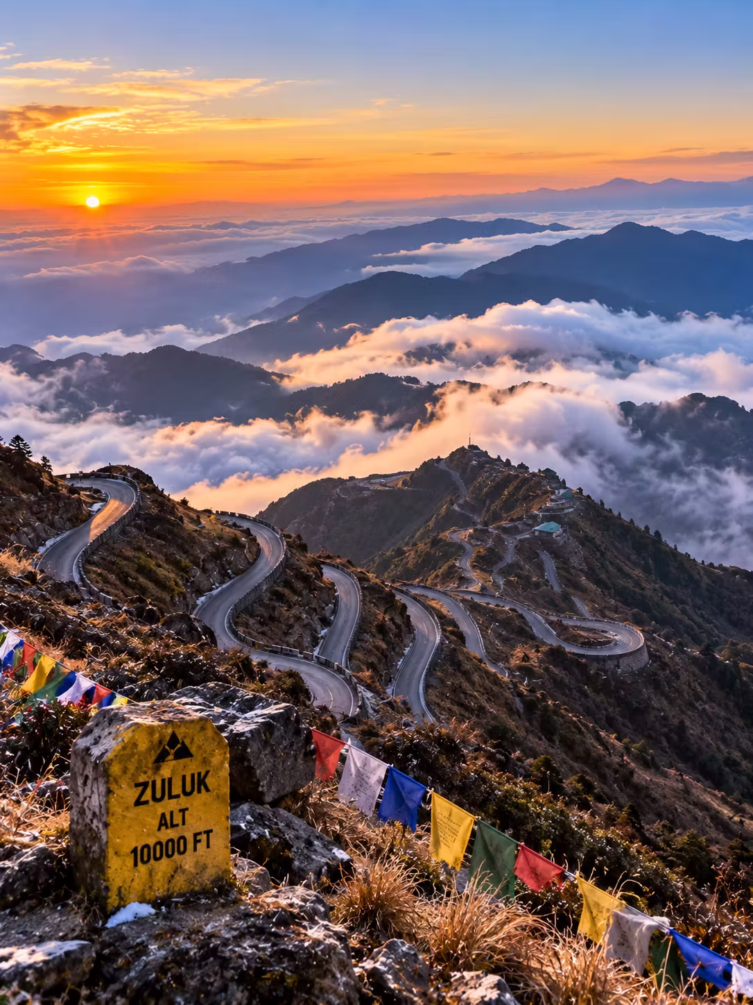 The Historic Silk Route Trail - Zuluk loops mountain trail