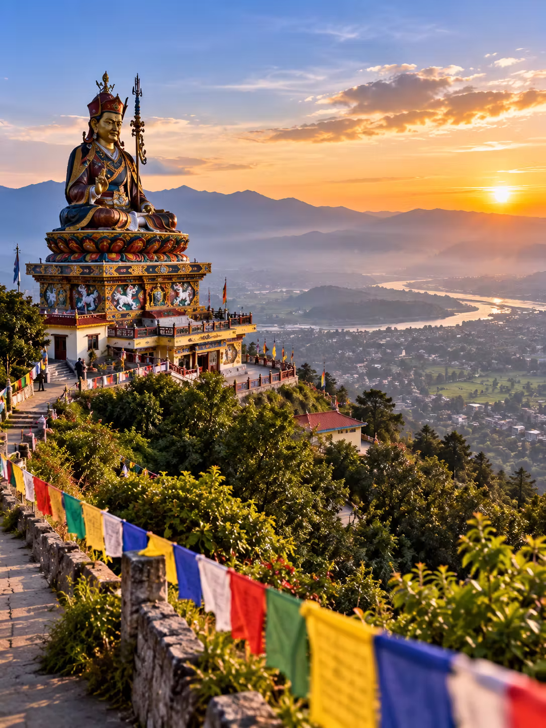 Gems of South Sikkim - Pelling Skywalk facing Kanchenjunga